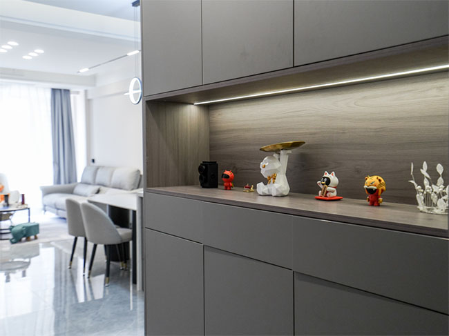 84㎡簡約風(fēng)，開放式廚房+多功能島臺，瞬間提升生活體驗